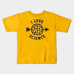 I love science Kids T-Shirt